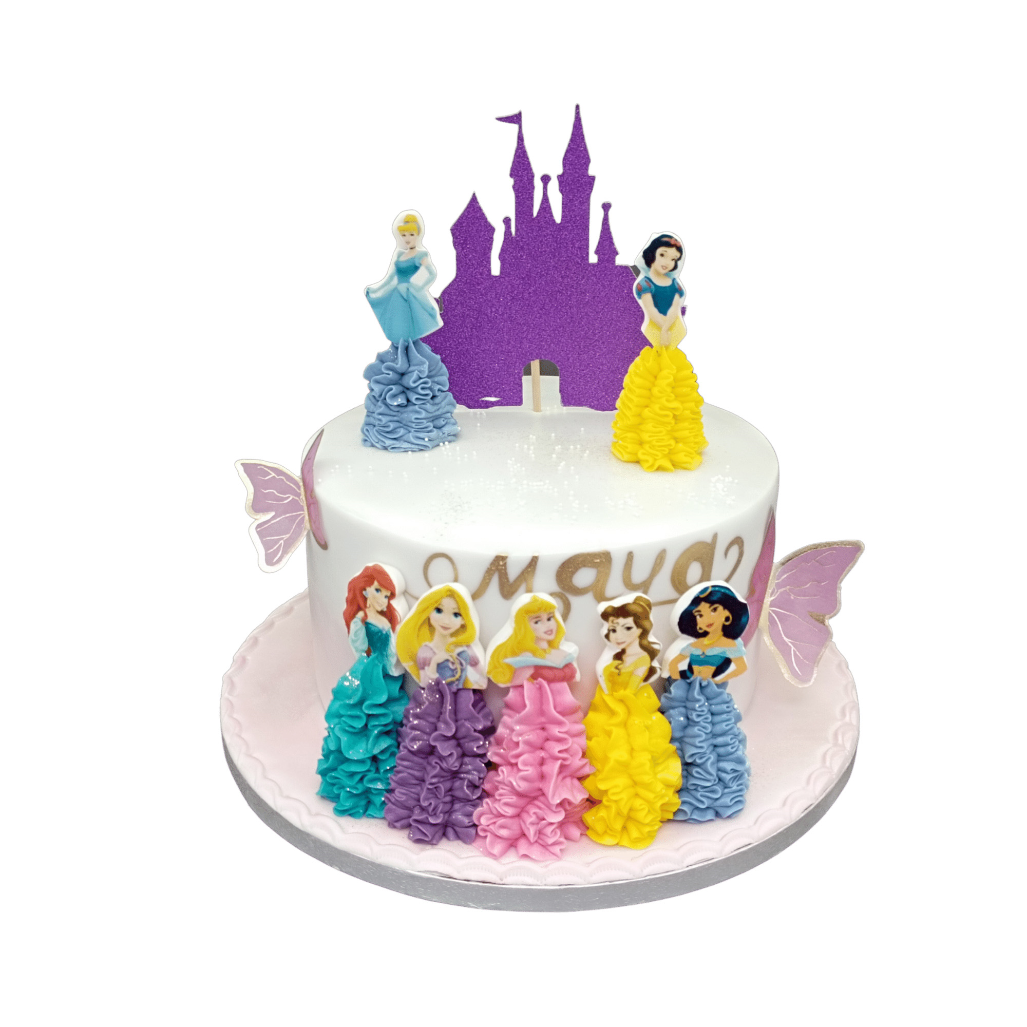 Disney Princess Birthday Cake 