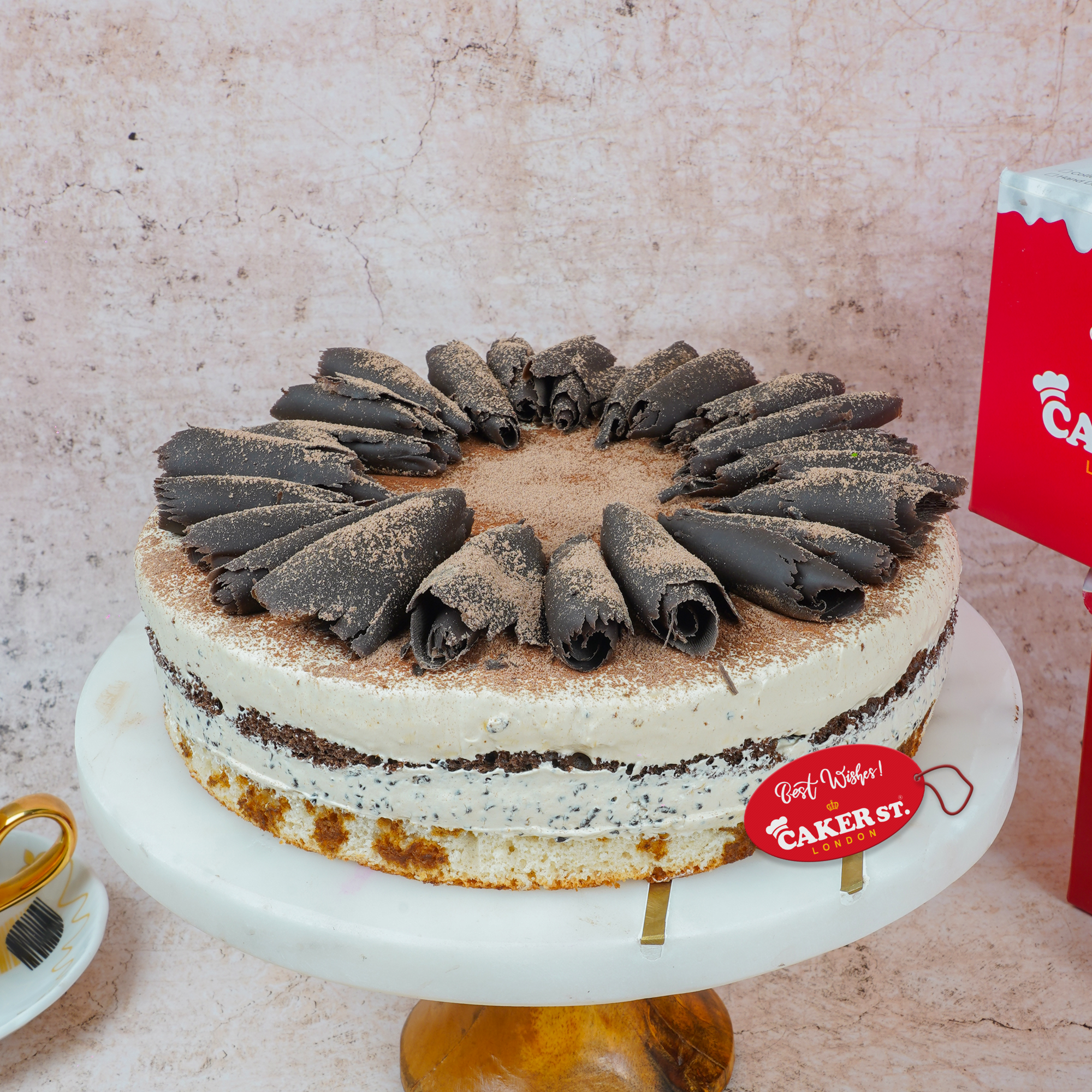 Divine Tiramisu Layers Cake 