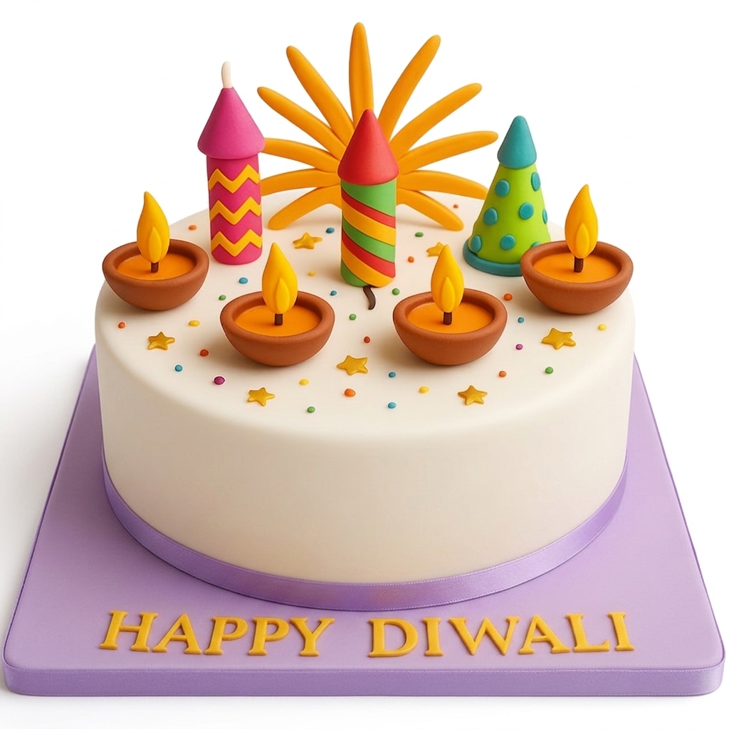Happy Diwali Celebration Cake