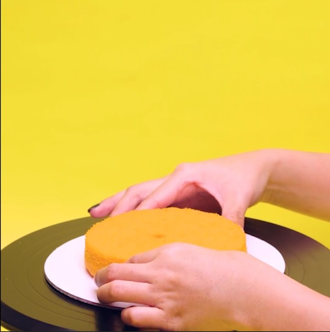 The Choco Vibrant Geometric Cake - DIY Cake