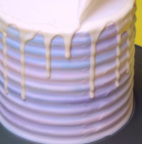 The Pearl Sprinkle White - DIY Cake