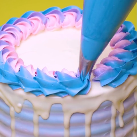 The Pearl Sprinkle White - DIY Cake