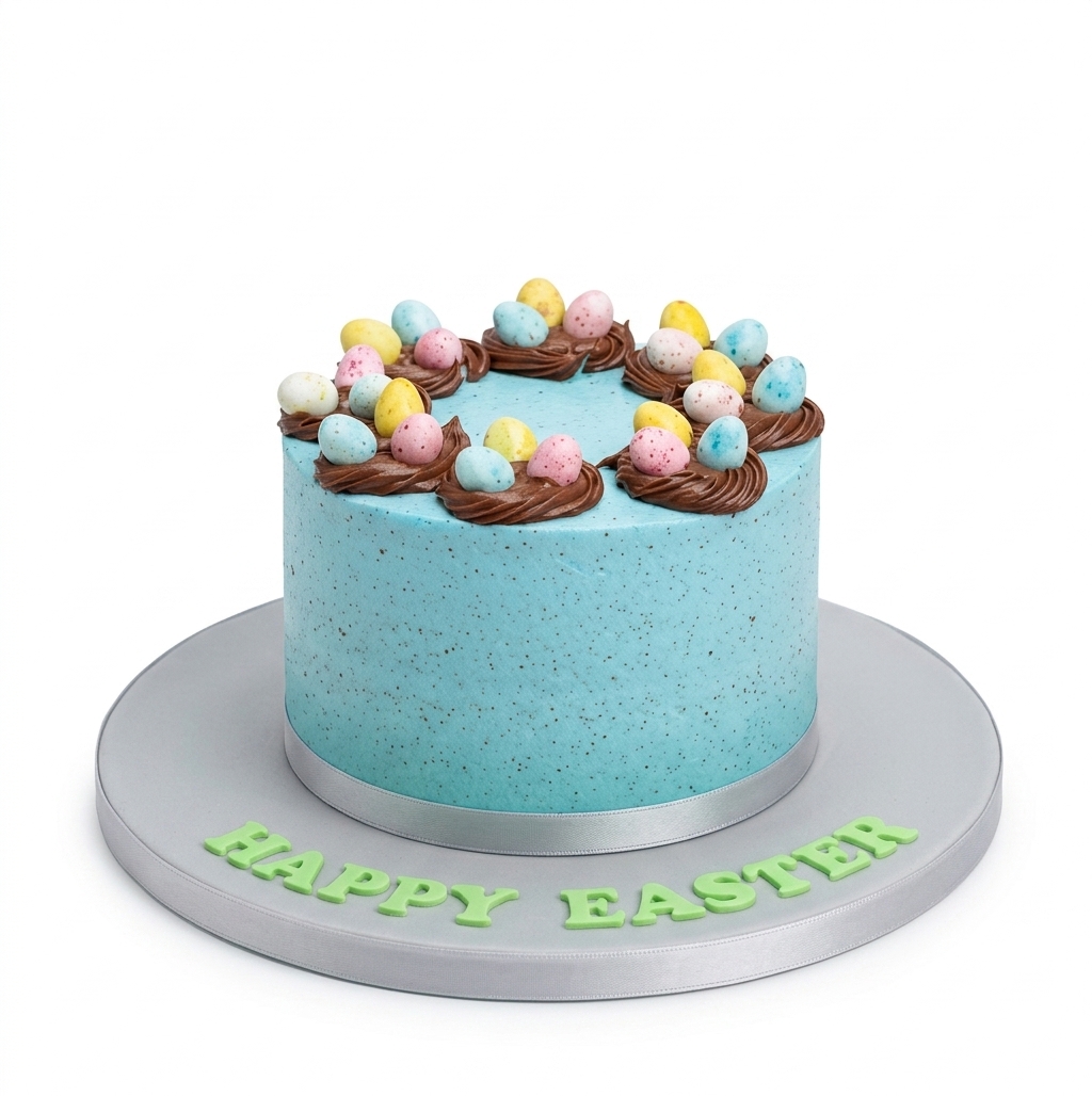 Easter Egg Nest Cake