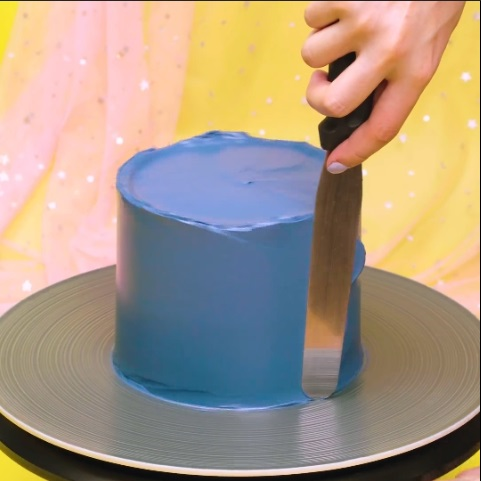  The Choco Blue Concoction - DIY Cake