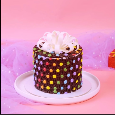 The Choco Bubble Wrapped Parcel -  DIY Cake