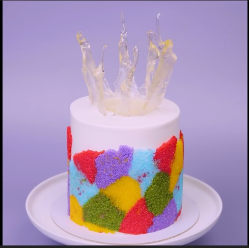  The Sugar Sailed Rainbow Site - DIY Cake