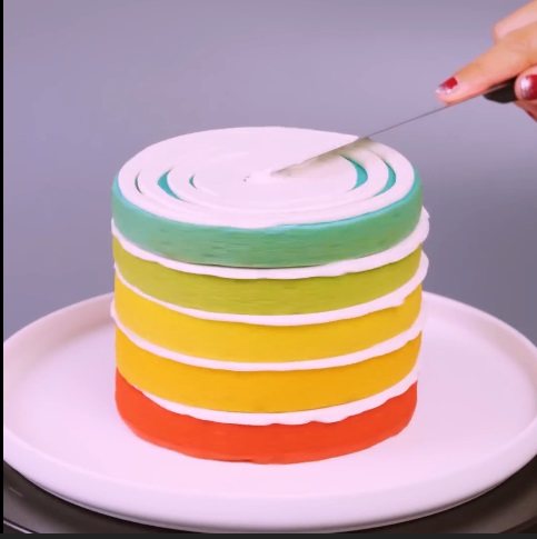  The Cloud Iridescence - DIY Cake