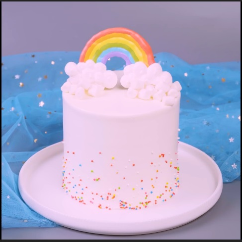  The Cloud Iridescence - DIY Cake