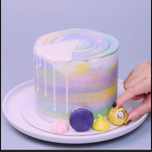 The Mellow Ombré Delight - DIY Cake