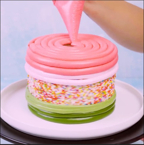 The Watermelon Sprinkle  - DIY Cake