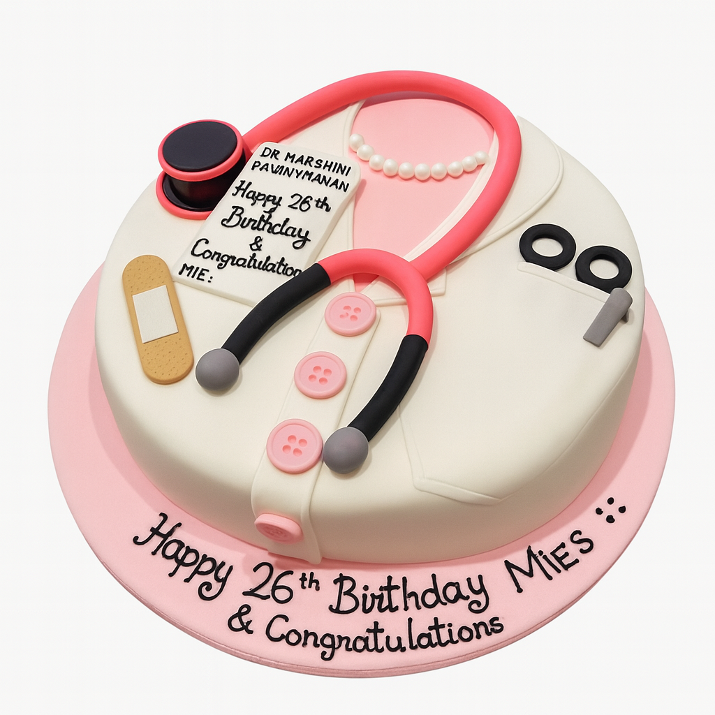 Doctor Celebration Cake