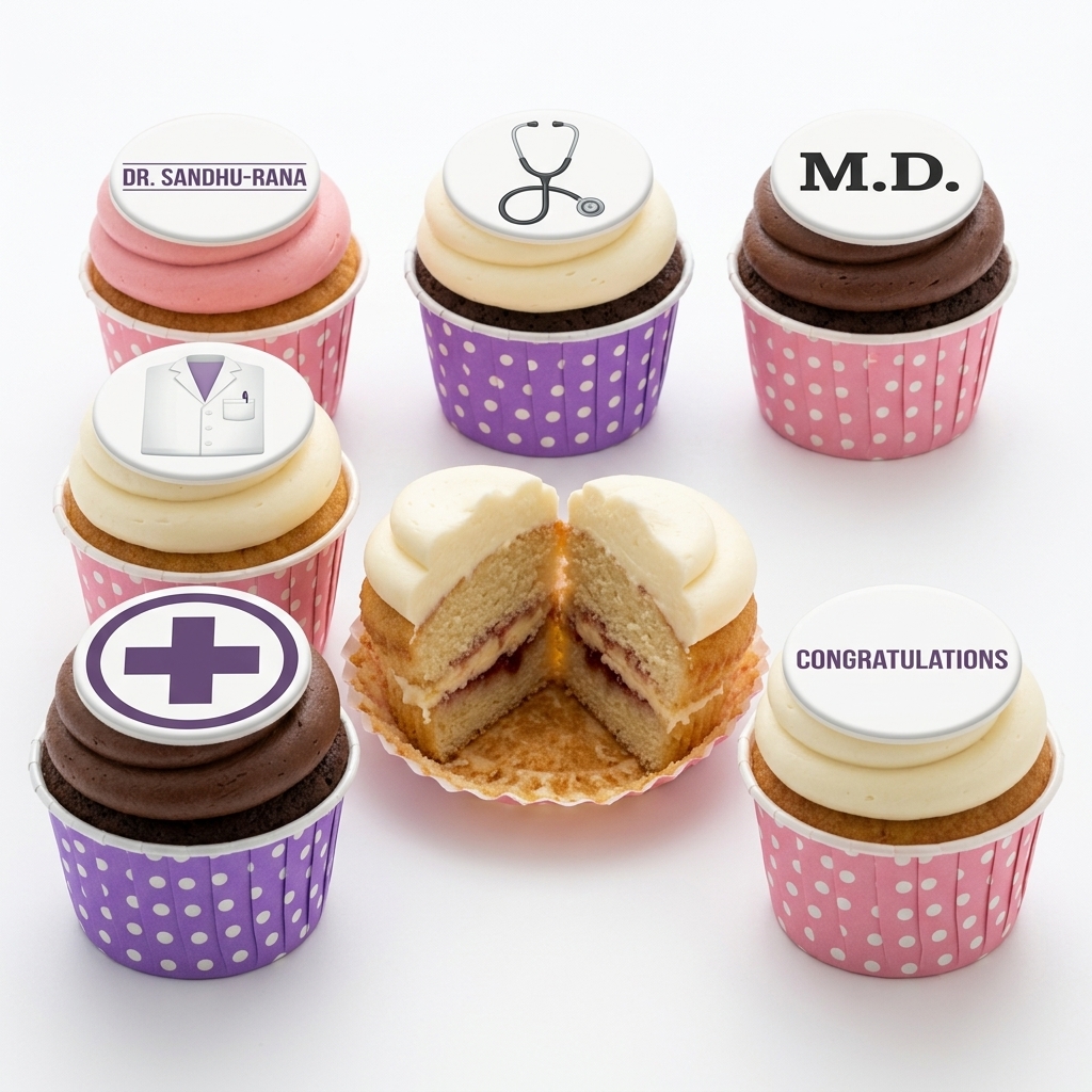 Doctor Theme Cupcakes