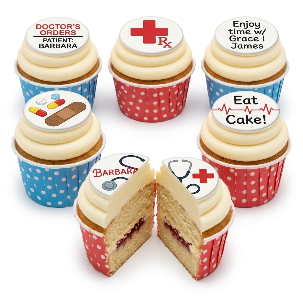 Doctor & Nurse Theme Cupcakes