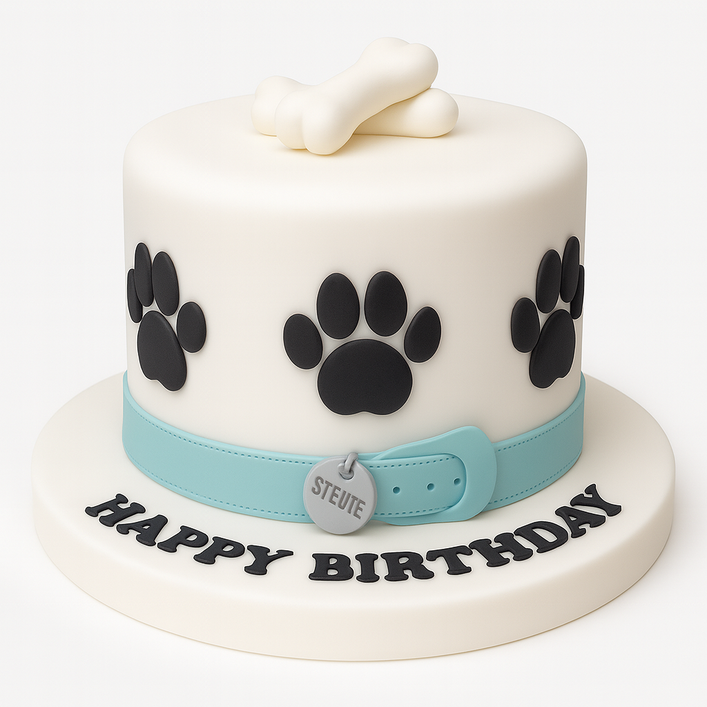 Dog cake