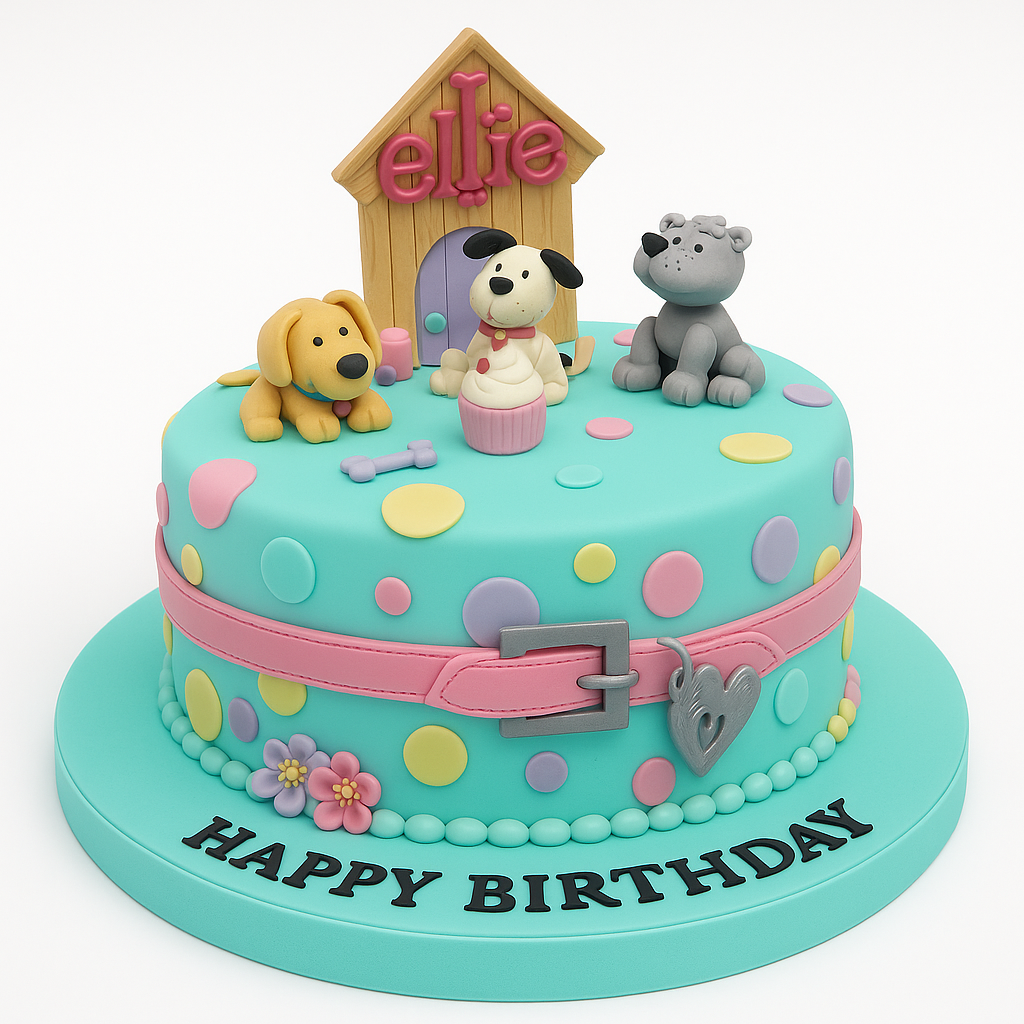 Dog cake