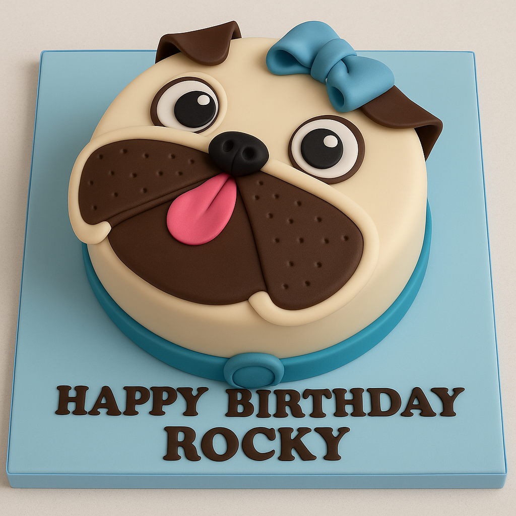 Dog cake