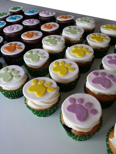 Dog Theme Cupcakes