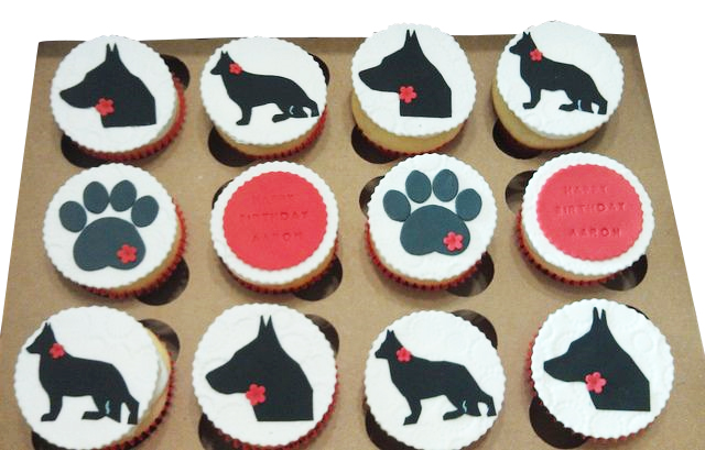 Dog Theme Cupcakes