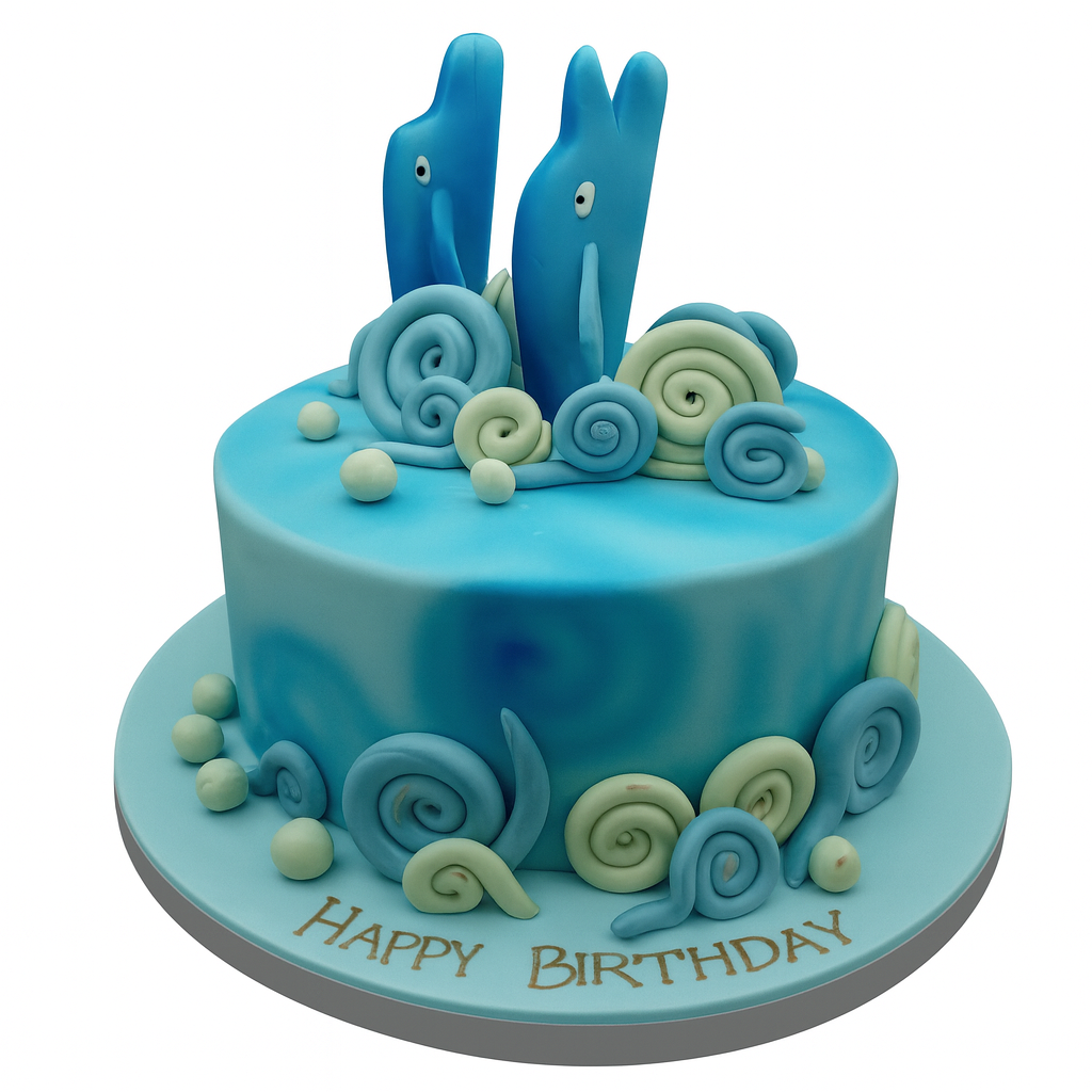 Dolphin Cake