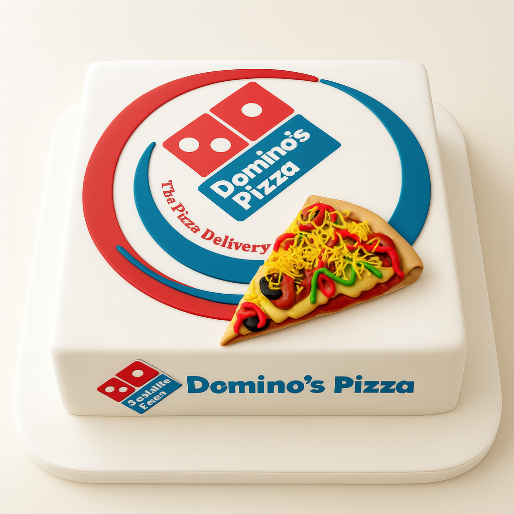 Dominos Pizza cake 