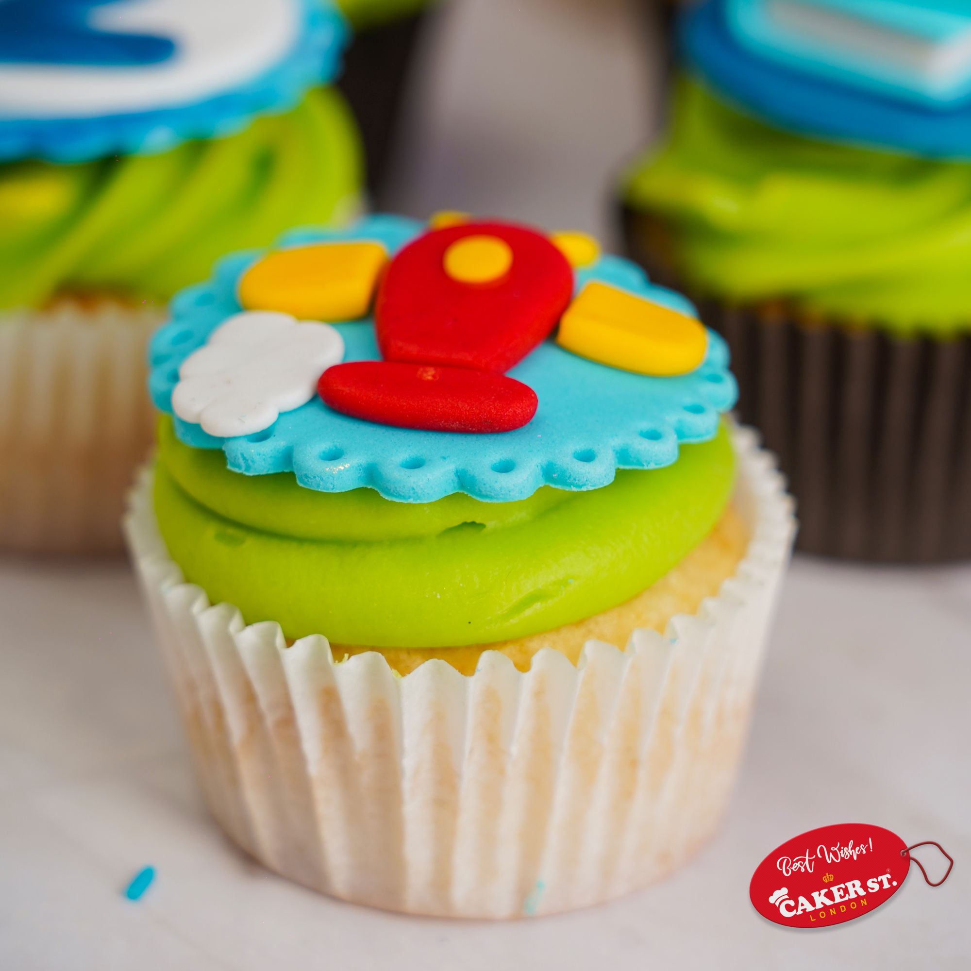 Doraemon Blue Bliss Cupcakes