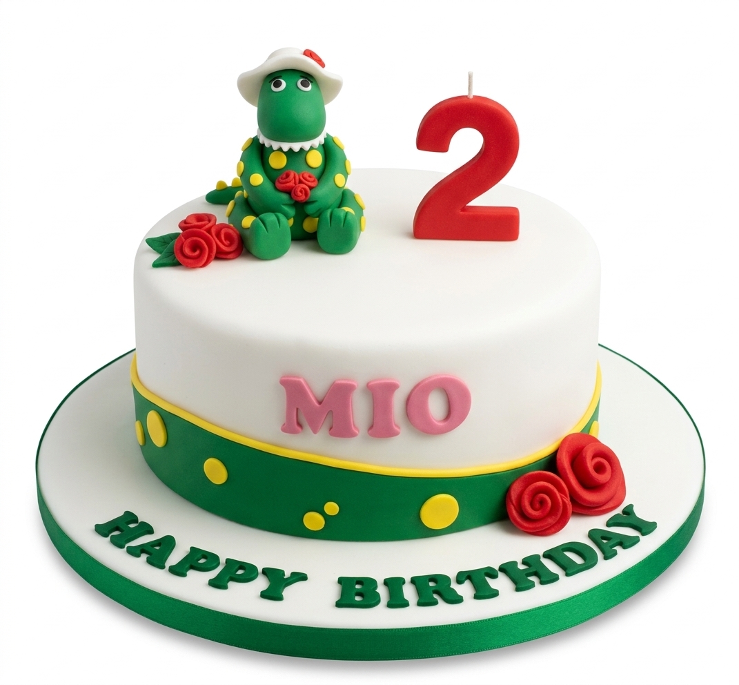 Dorothy the Dinosaur Kids Birthday Cake