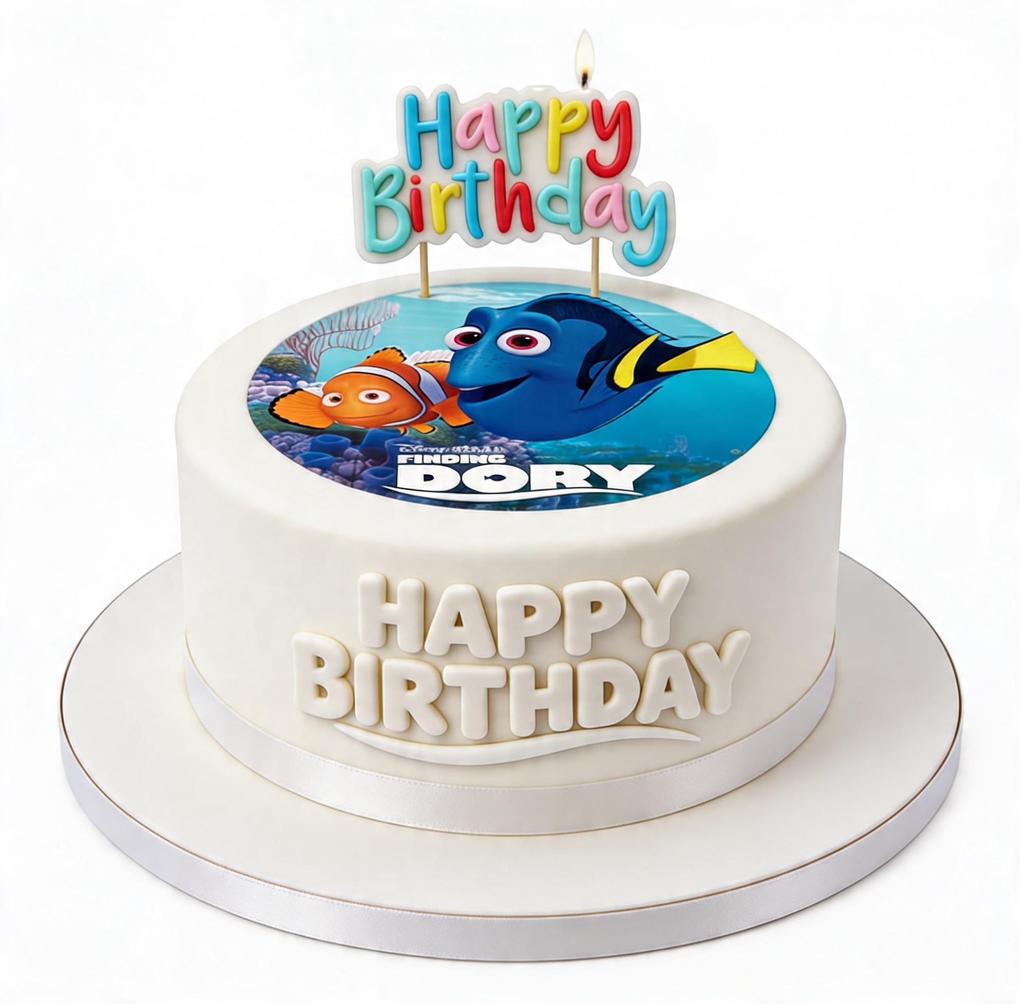Finding Dory Kids Birthday Cake