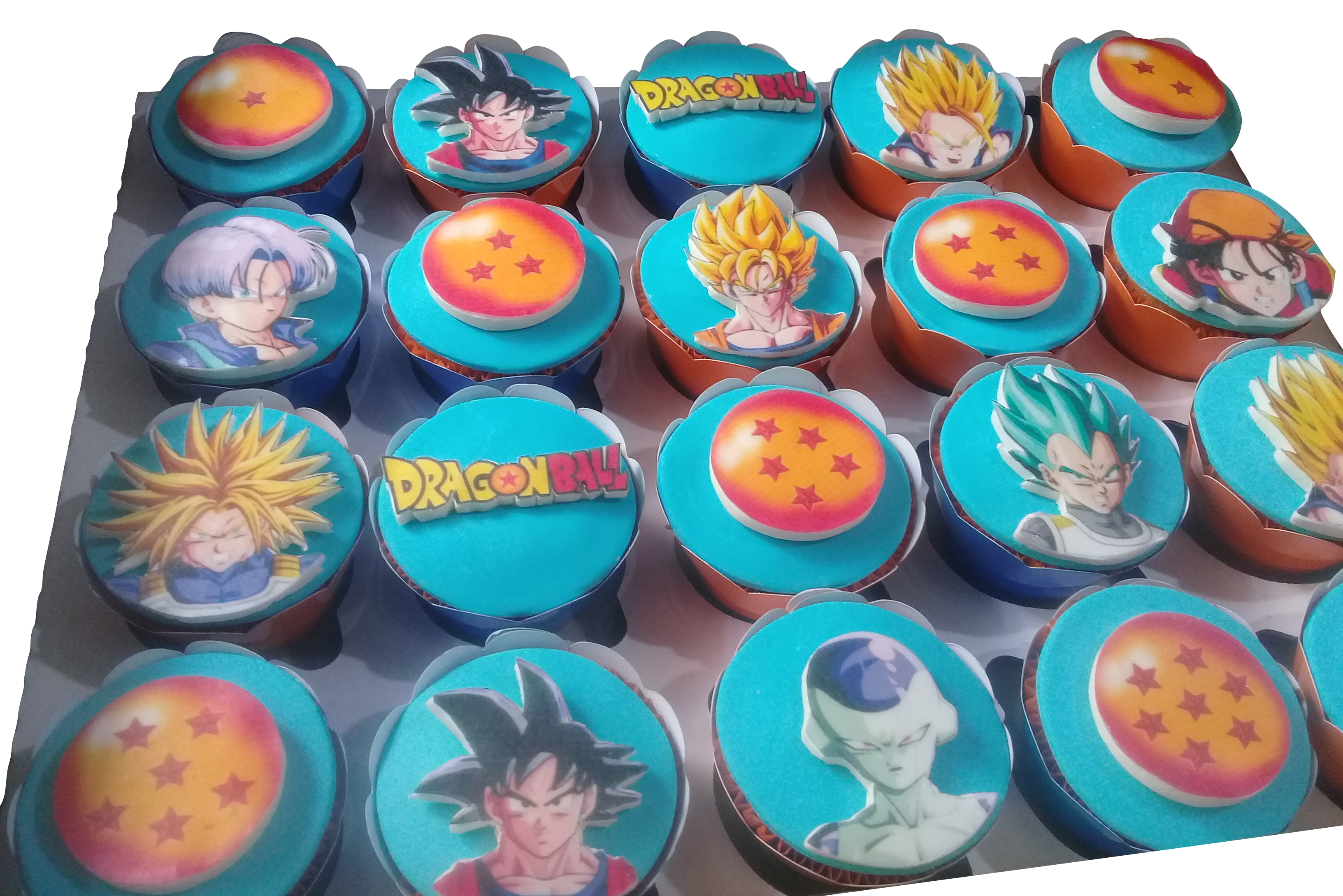 Dragon Ball Z Cupcakes