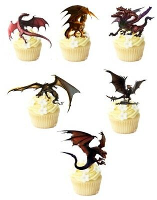 Dragon Theme Cupcake - Pack of 6