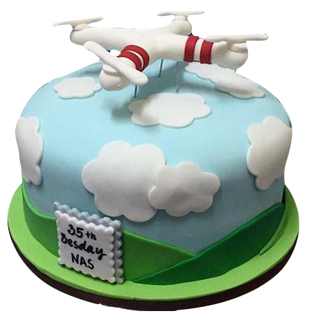 Drone cake