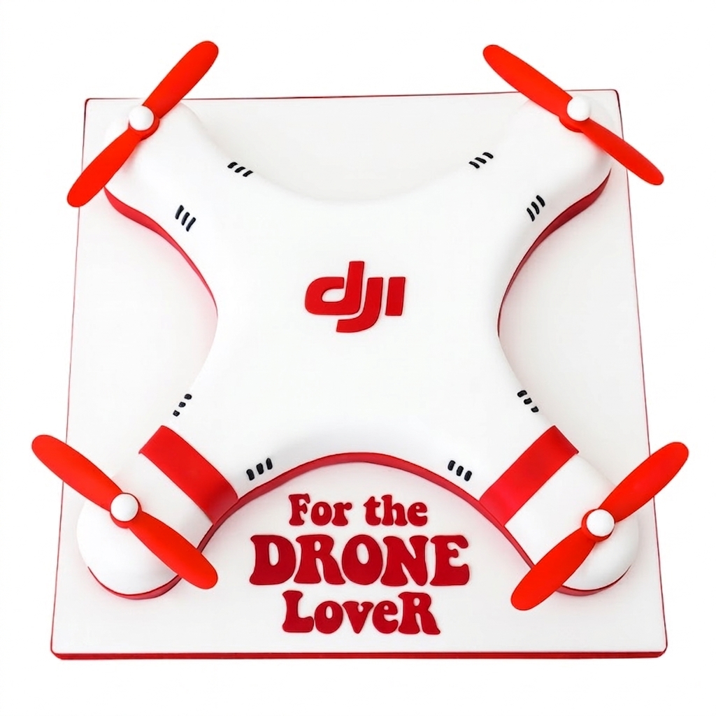 DJI Drone Birthday Cake for Drone Lovers