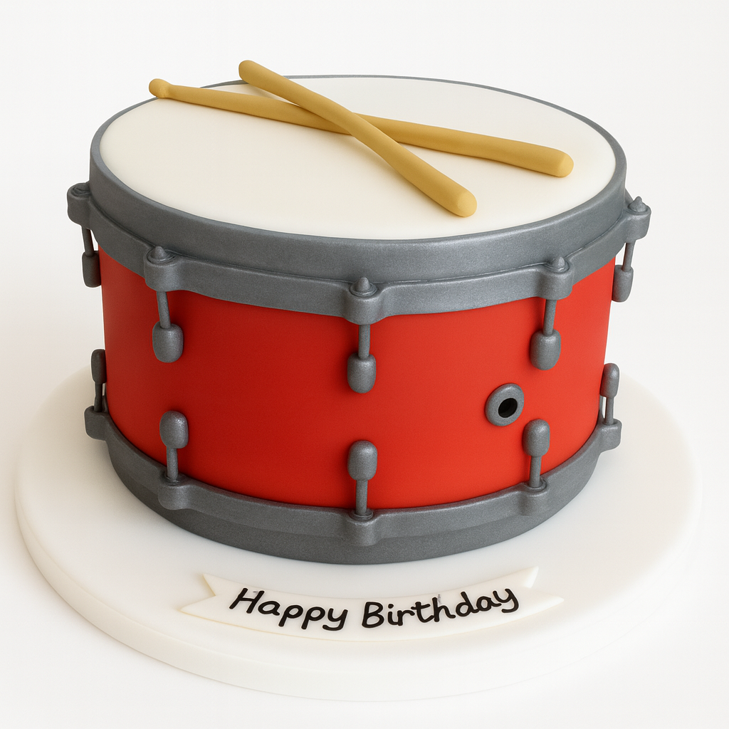 Drum Set Cake