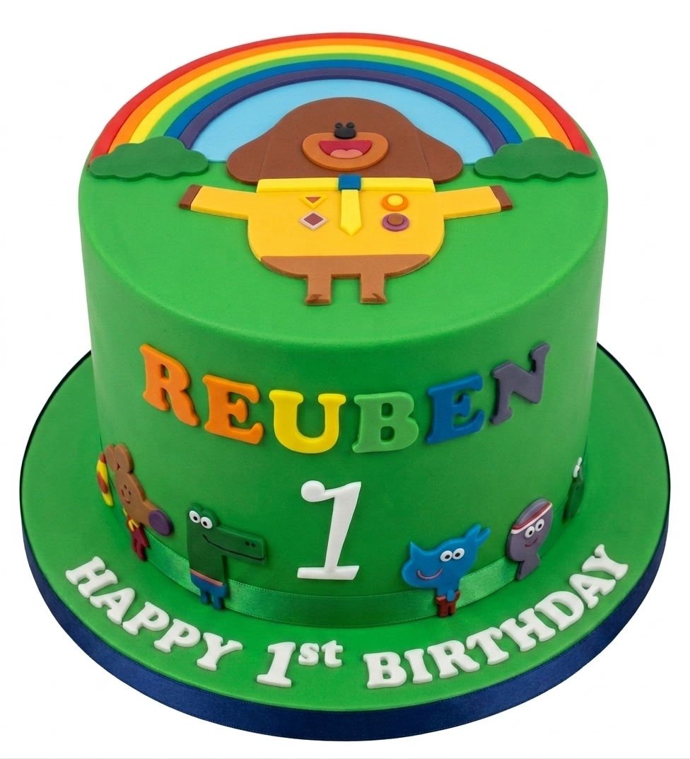 Hey Duggee 1st Birthday Cake