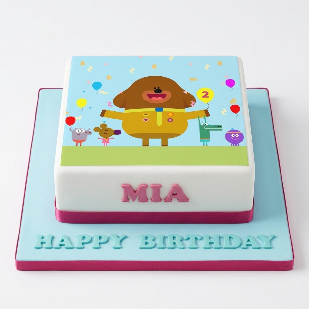Hey Duggee Kids Birthday Cake