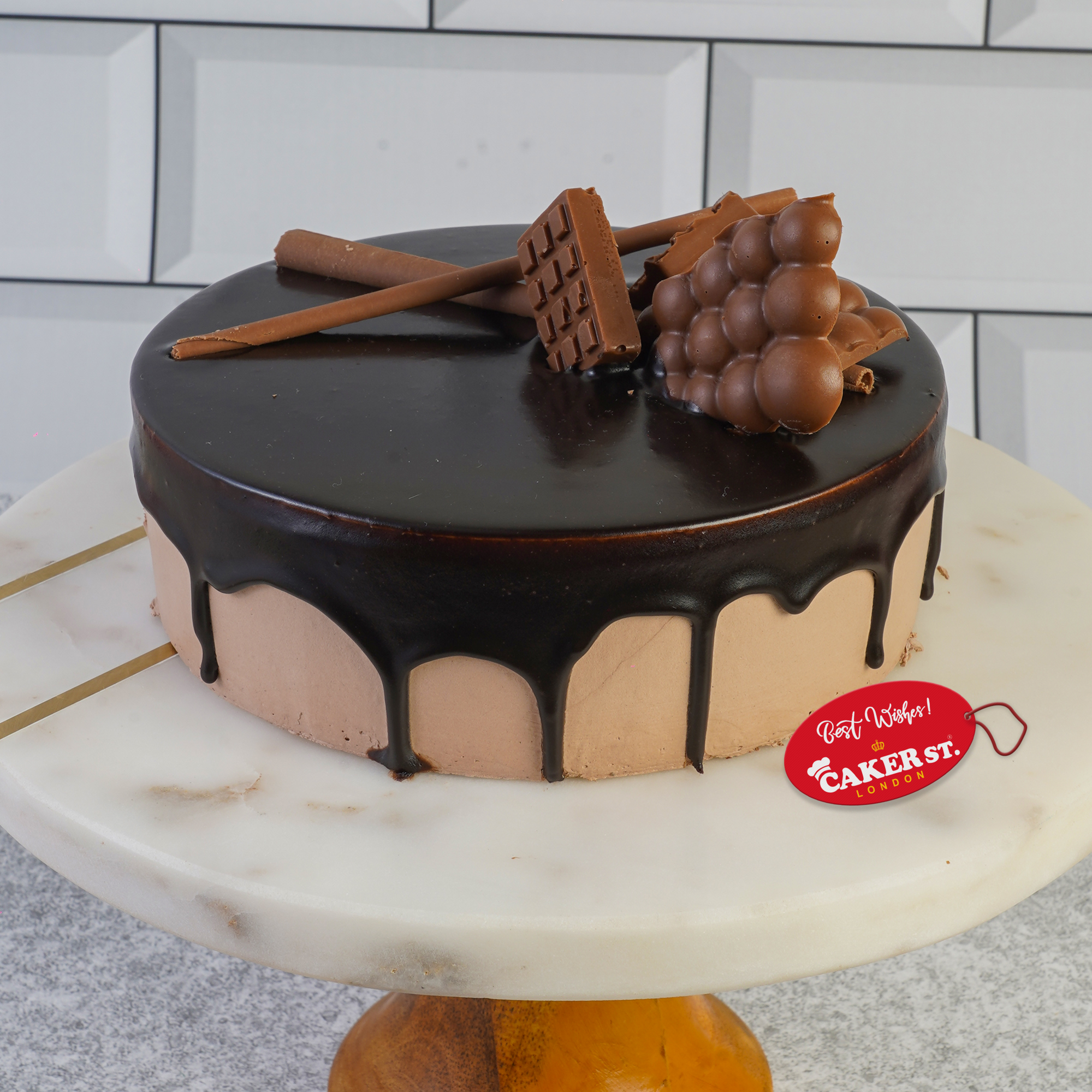 Duo Chocolate Cake