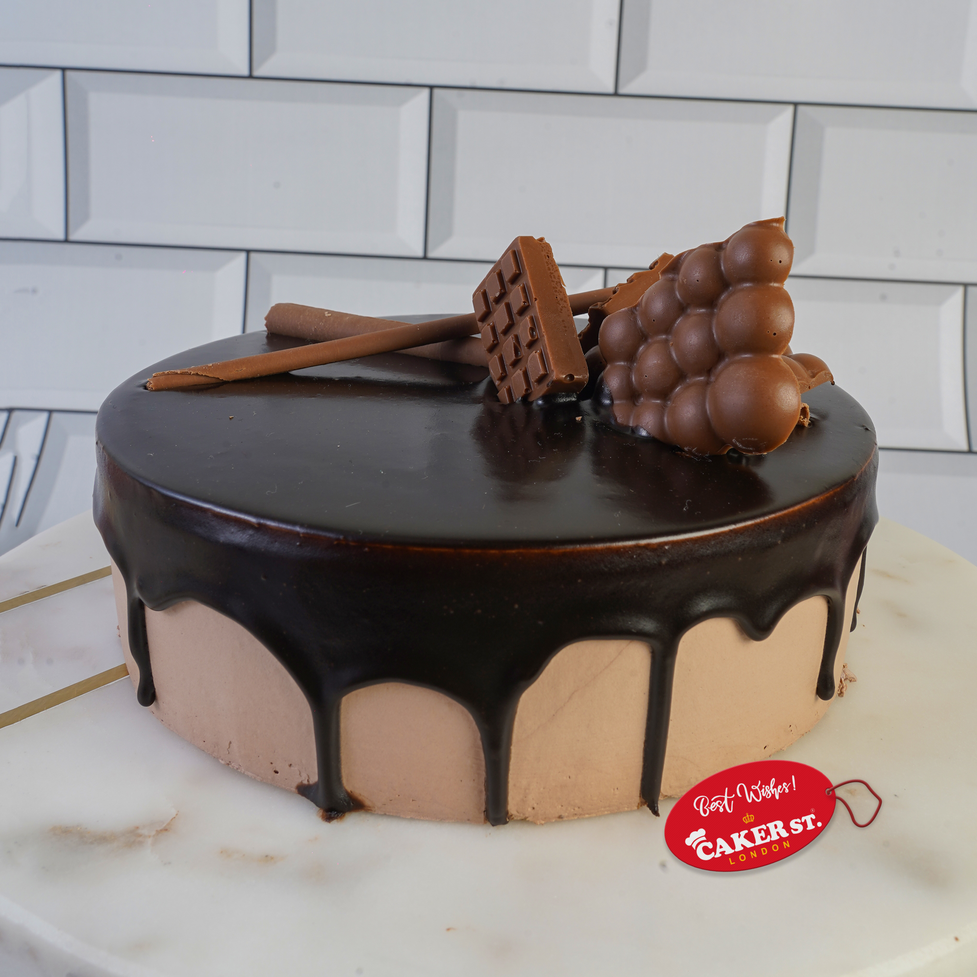 Duo Chocolate Cake