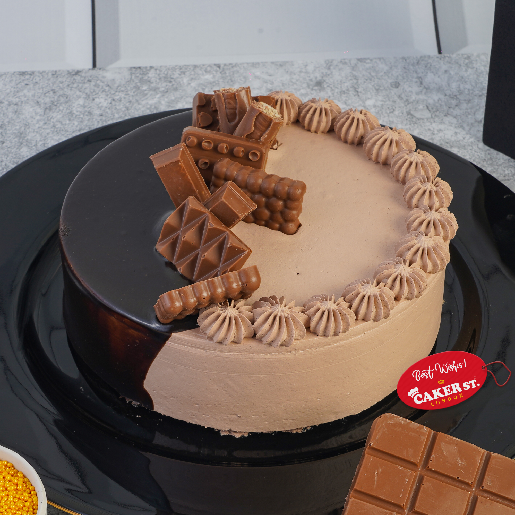Duo Chocolate Harmony Cake 