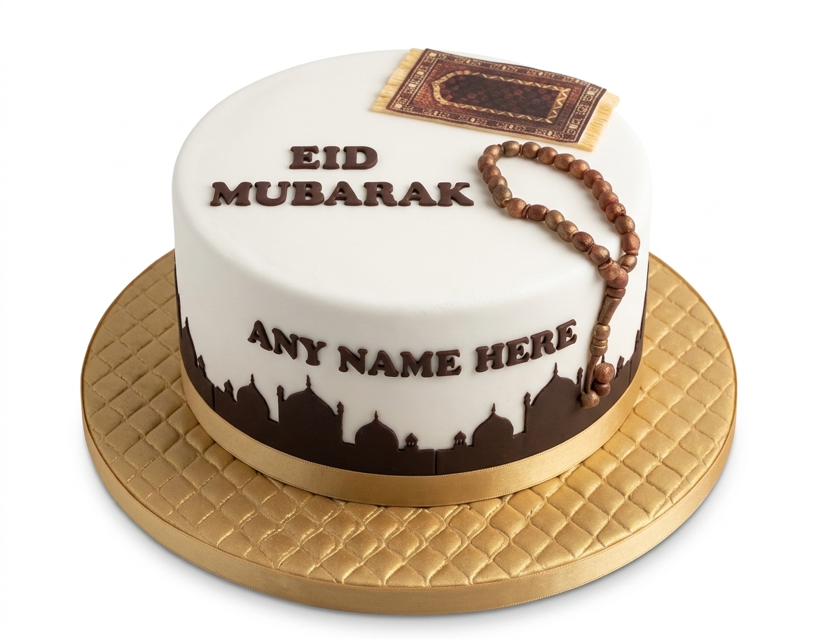 Eid Mubarak Personalised Cake