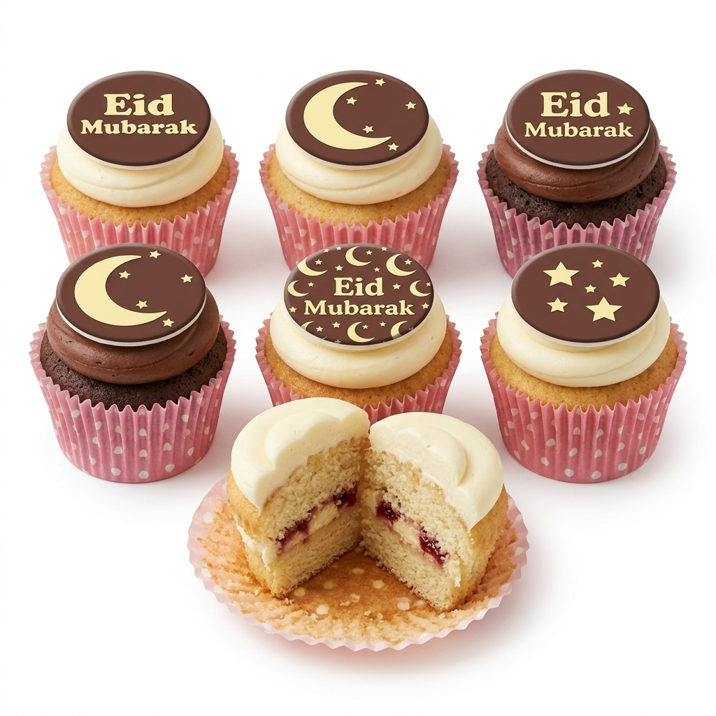 Eid Mubarak Cupcakes | Celebration Cupcakes UK