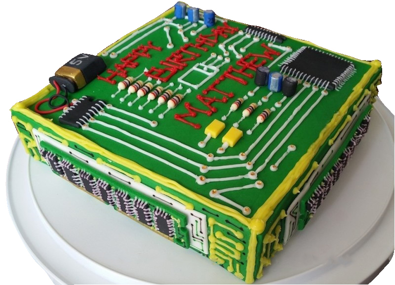 electrical cake