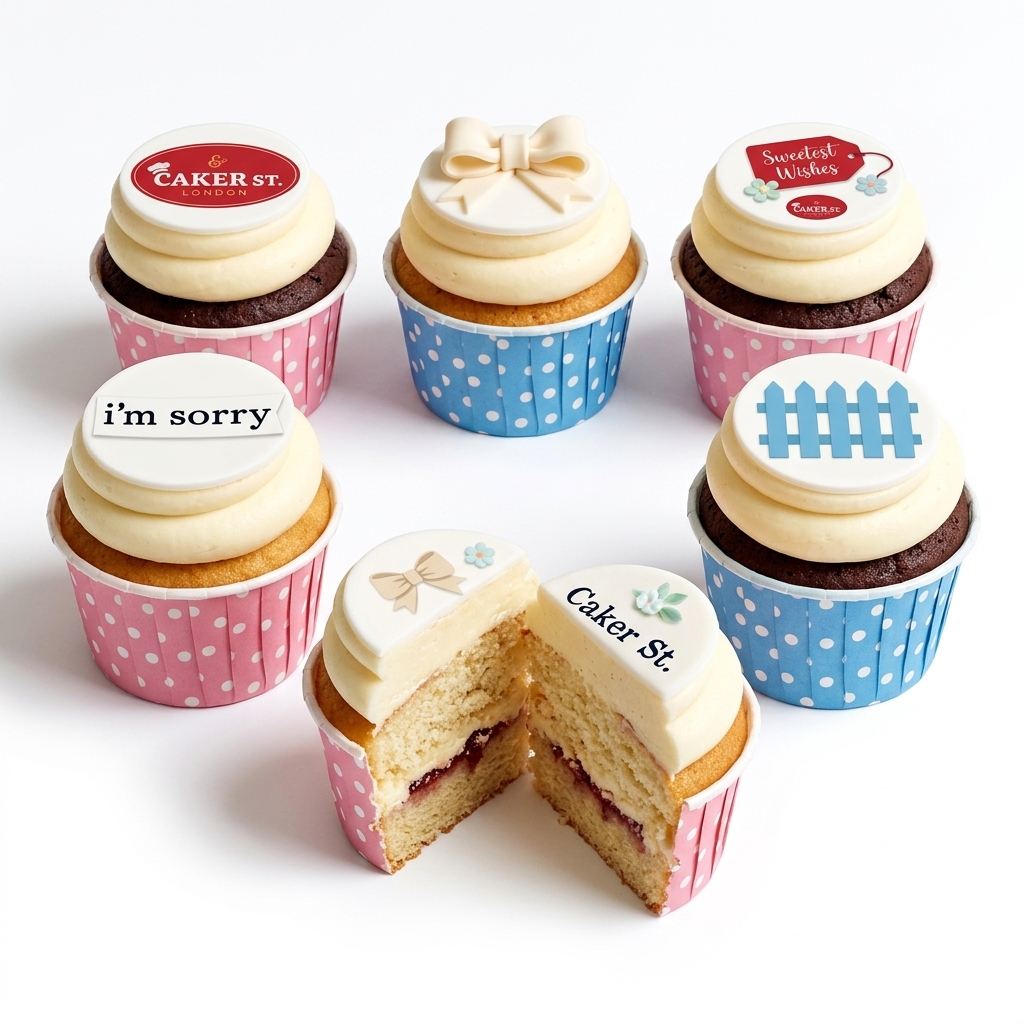 Personalised Message Cupcakes