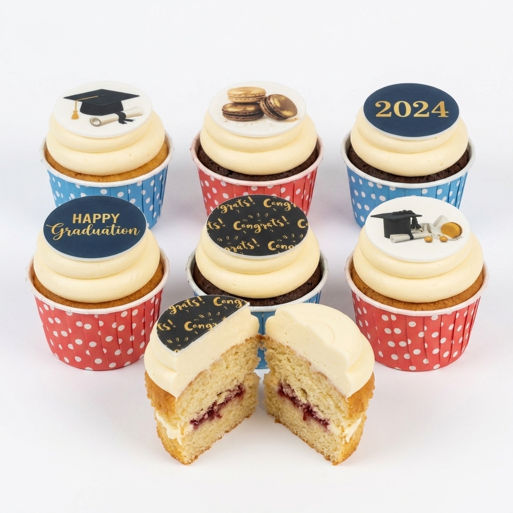 Graduation Celebration Cupcakes 2024