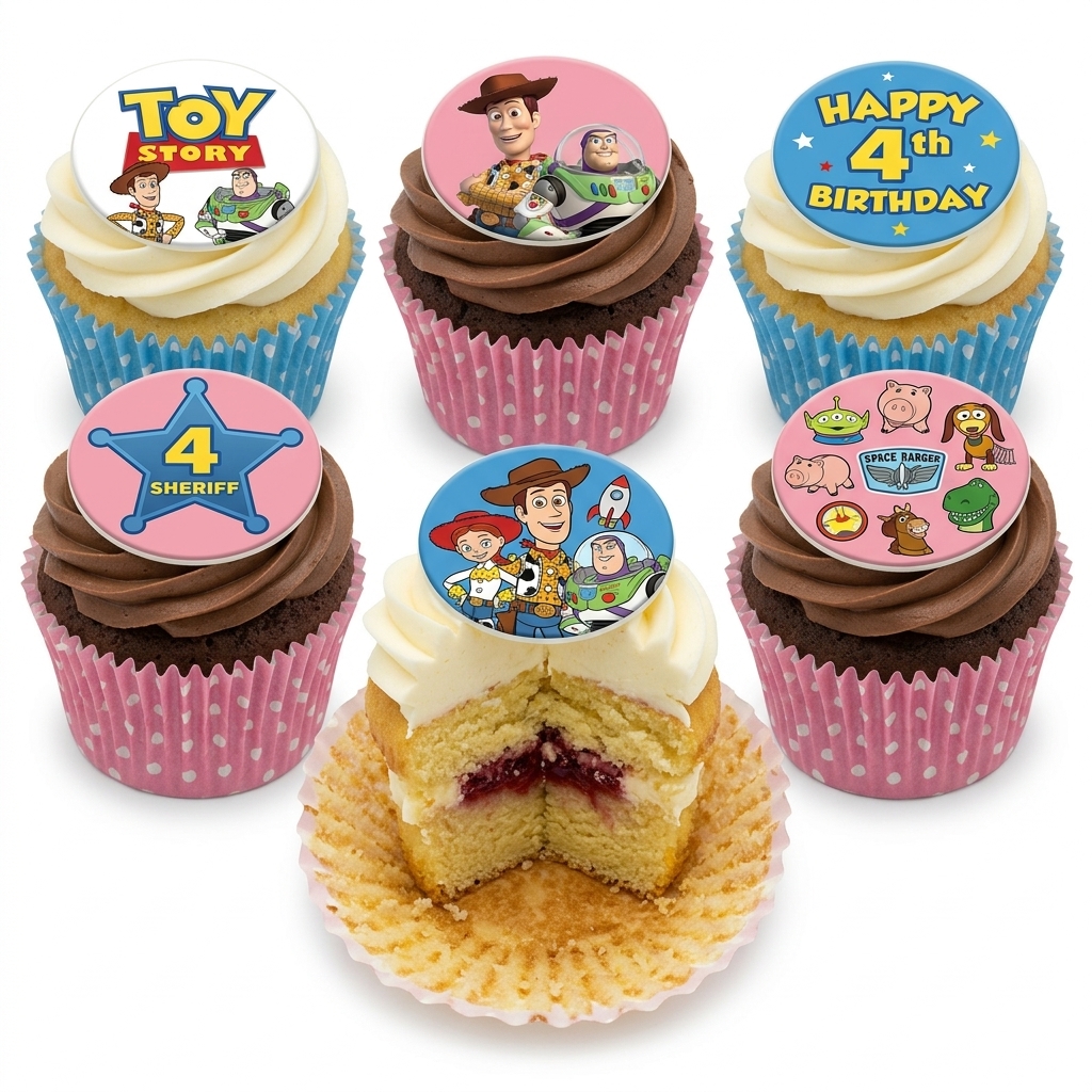 Toy Story Kids Birthday Cupcakes