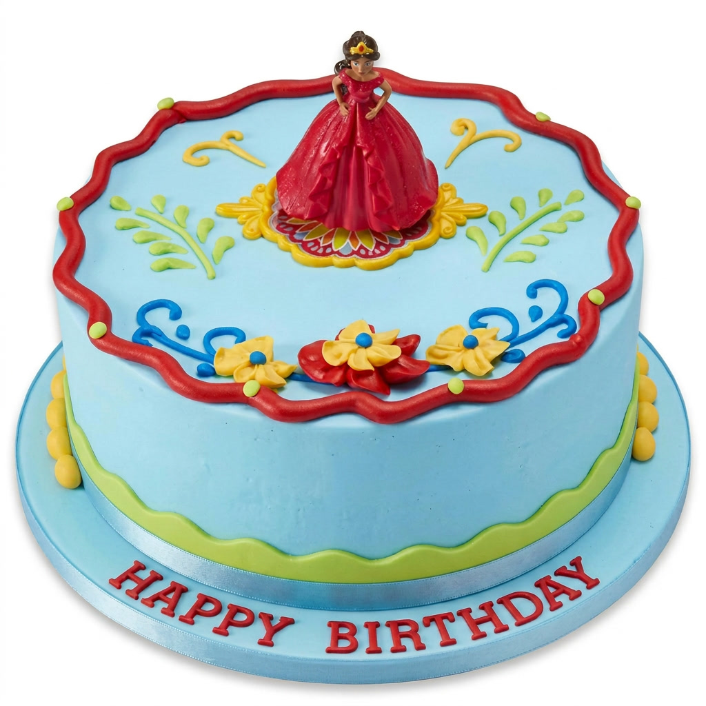 Elena of Avalor Princess Birthday Cake