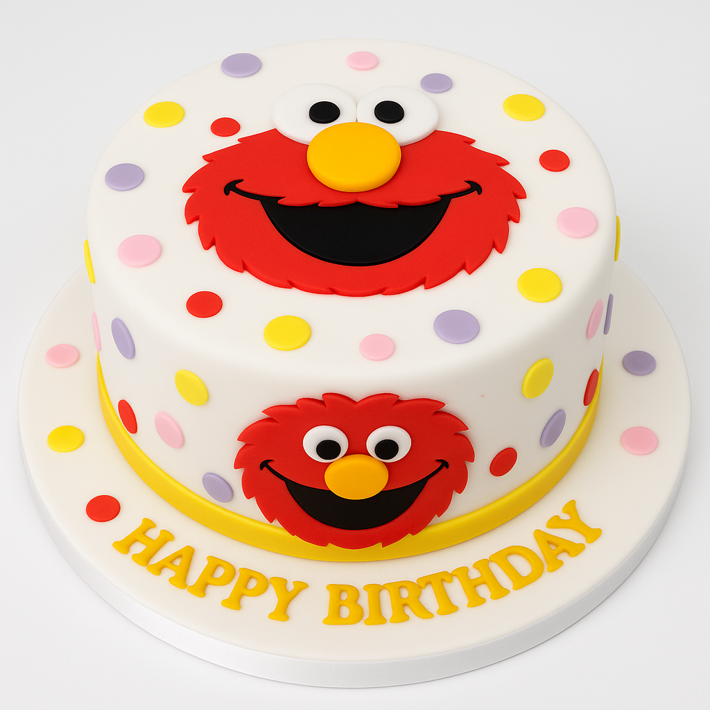 Elmo Cake