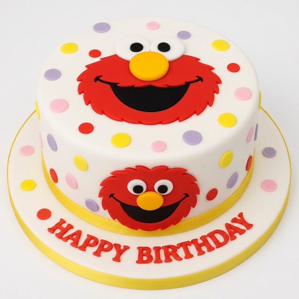 Elmo Birthday Cake for Kids