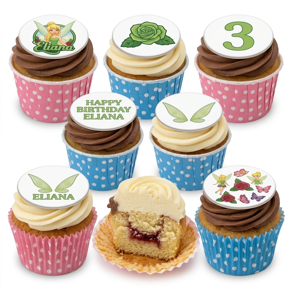 Enchanted Fairy Birthday Cupcakes for Girls
