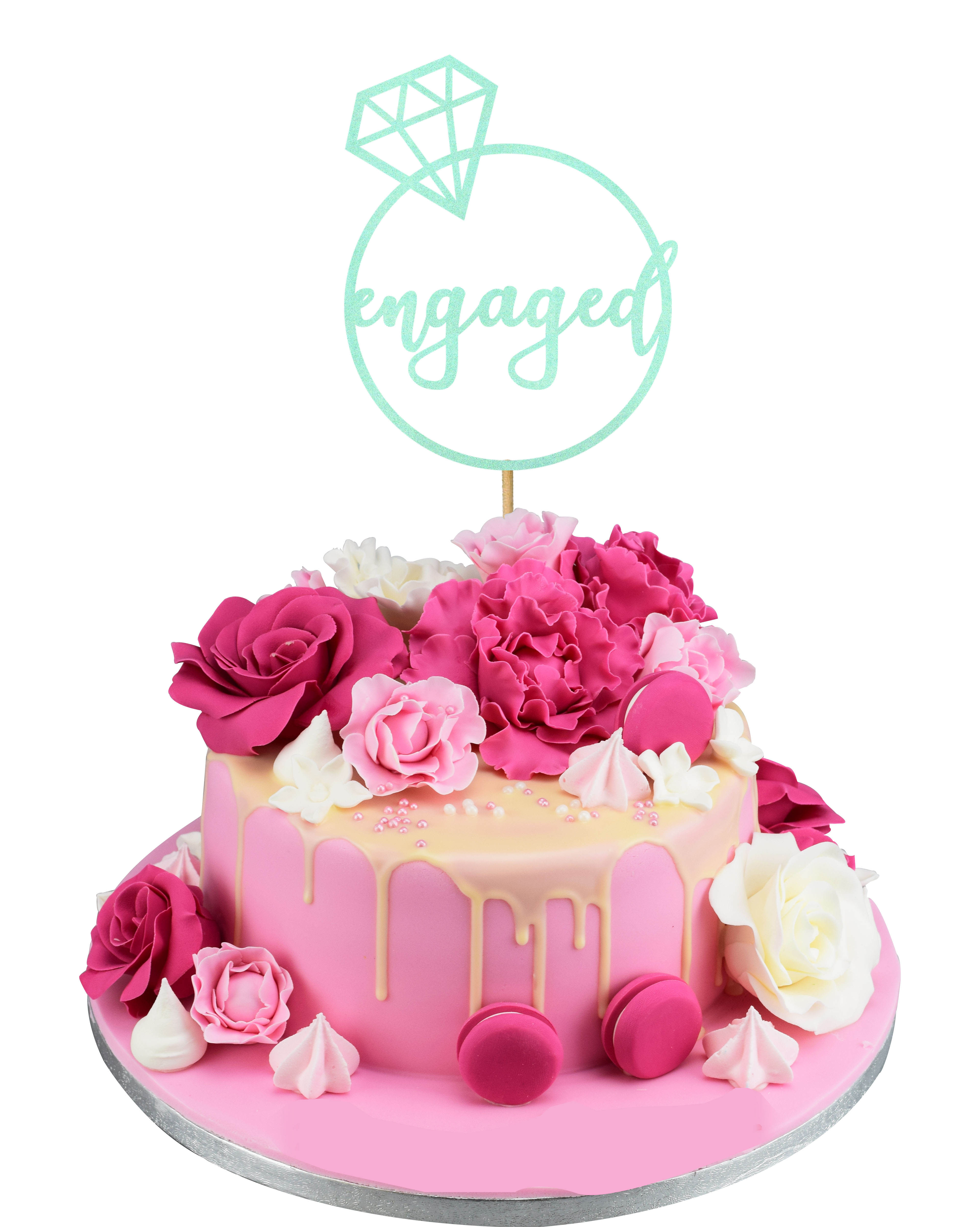 Engagement  Cake 