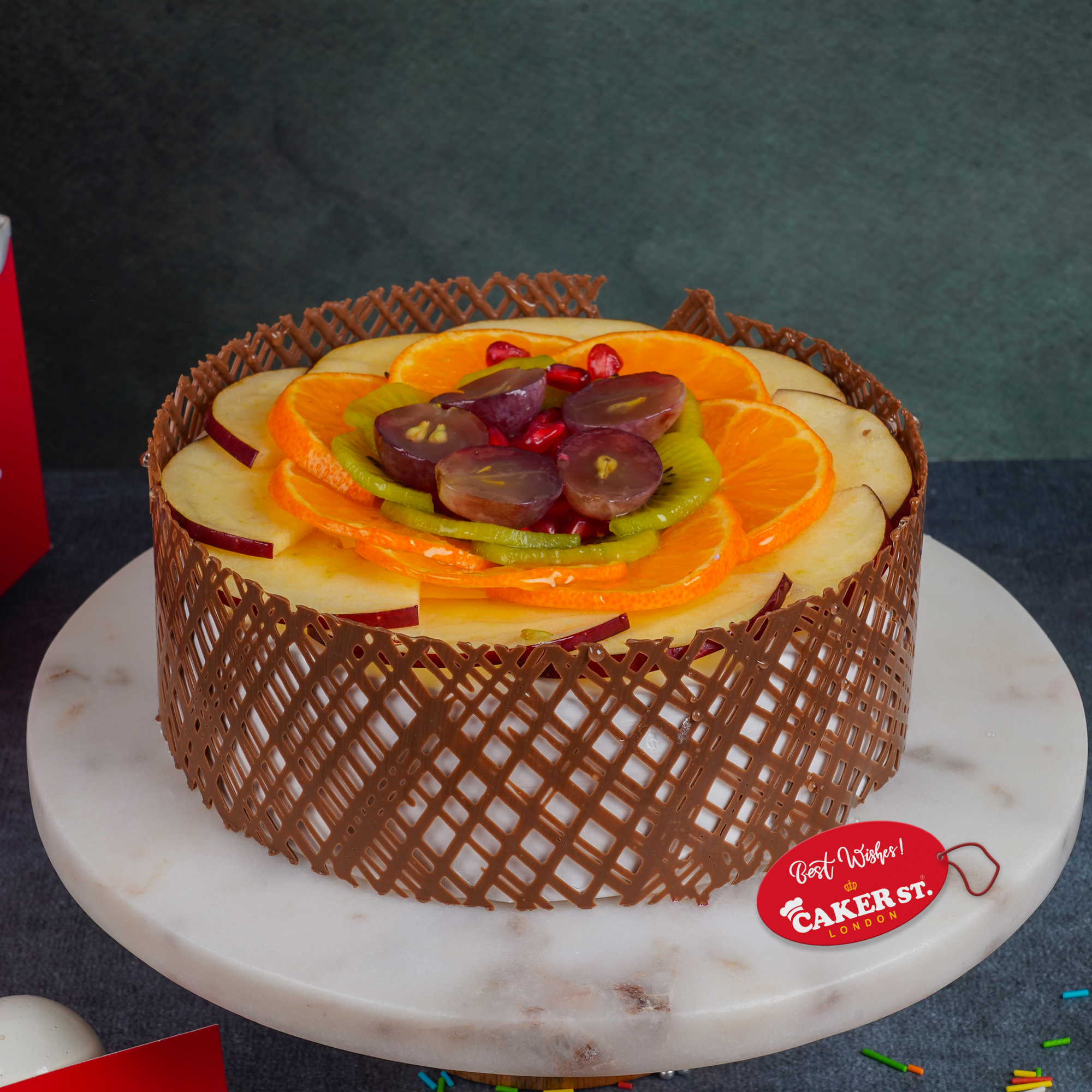 Exotic Fruit Fusion Cake