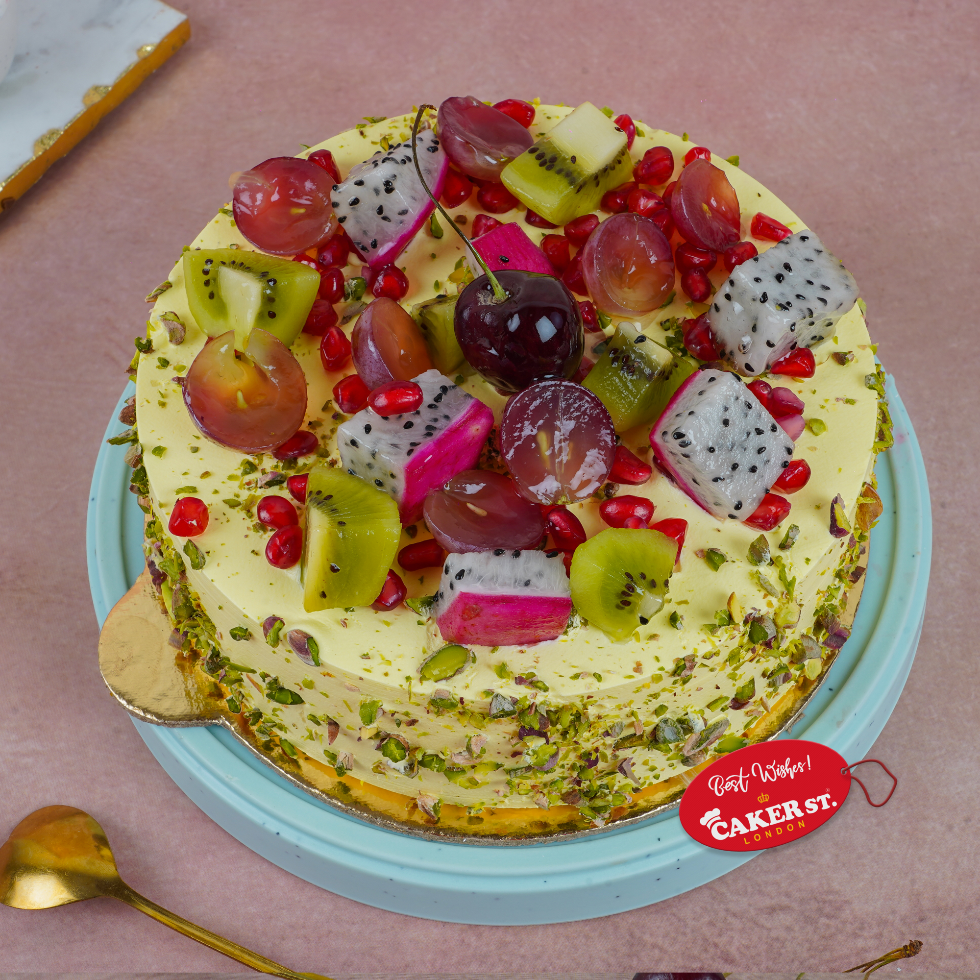 Exotic Fruit Jubilee Cake 